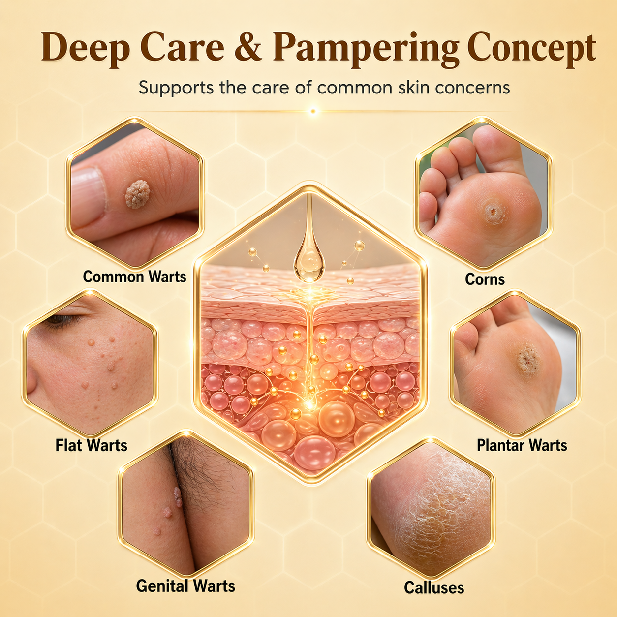Deep care for stubborn skin concerns