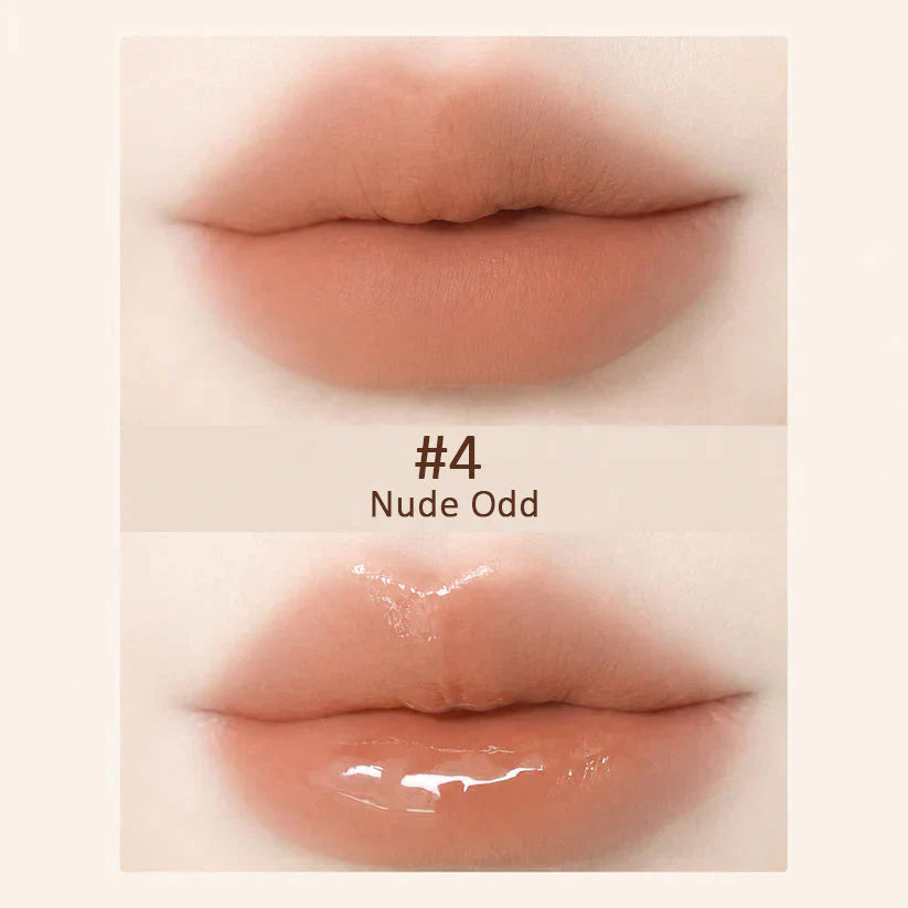 LOVILDS — Dual-Ended Liquid Lipstick with Velvet Matte Color and Glossy Shine