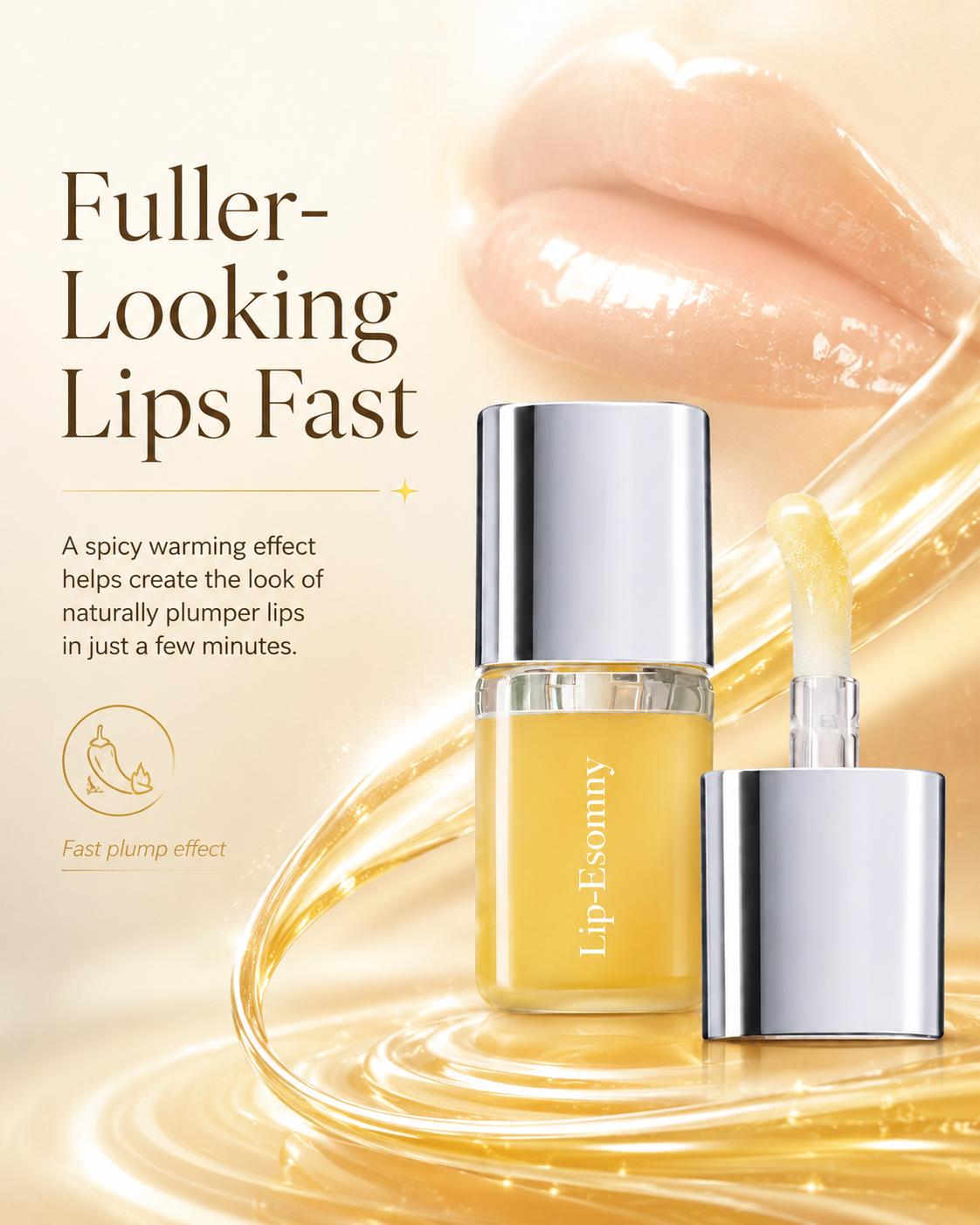 [NEW] Spicy Lip Plumper — Fuller-Looking Lip Plumper Gloss