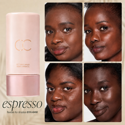 CC Color-Correcting Tinted Serum - Lightweight,Shade-Adaptive Coverage with 24H Hydration &16H Waterproof Wear